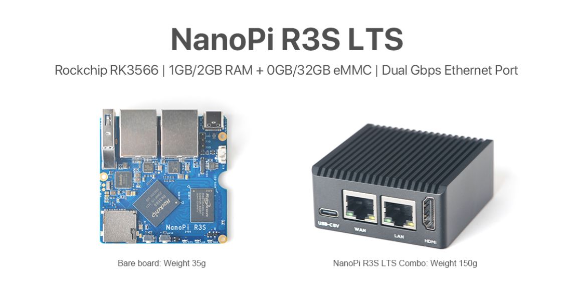 NanoPi R3S LTS
